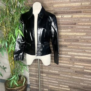 Banana Republic Patent Leather Jacket